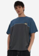 Футболка мужская Quiksilver Global Heat Color Block, Серый1  - превью