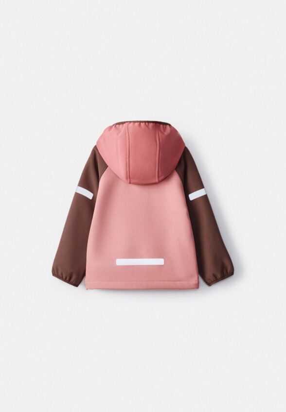 Ветровка Softshell на флисе для девочек