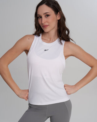 Майка женская Reebok Id Train, Белый женщинам