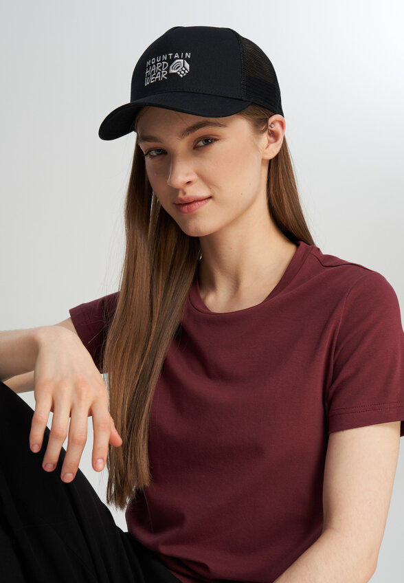 Бейсболка Mountain Hardwear Logo Trucker, Черный