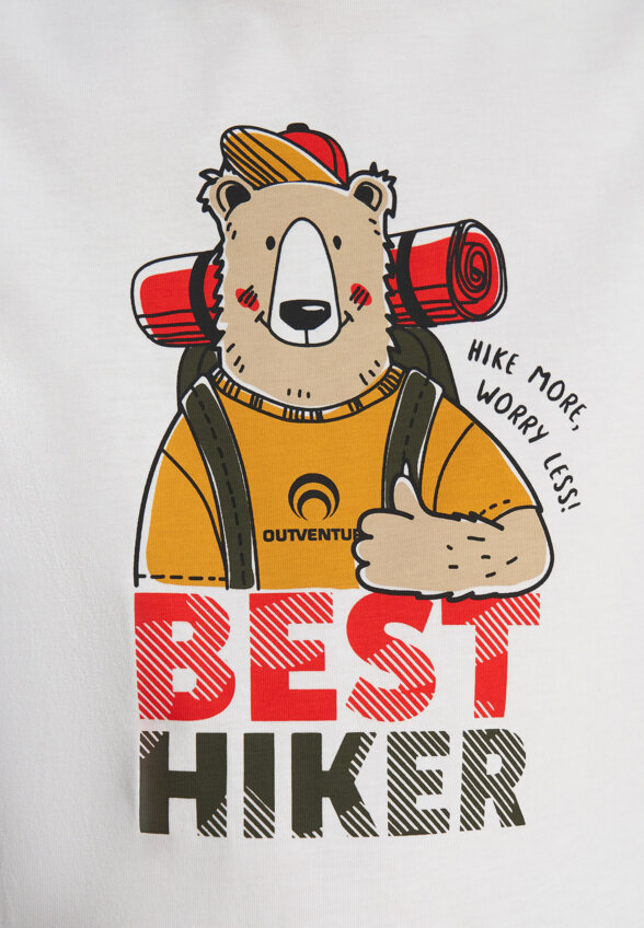 Футболка для мальчиков Outventure, Белый