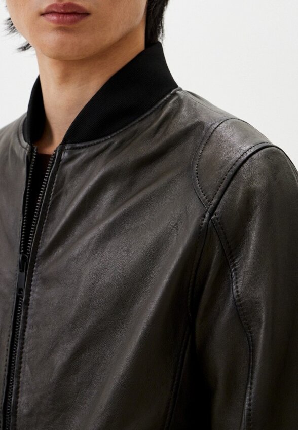 Куртка кожаная Urban Fashion for Men