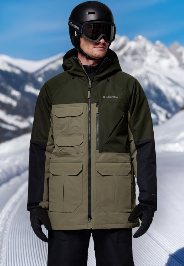 Куртка горнолыжная мужская Columbia Coreshot Jacket, Зеленый