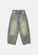 Винтажные джинсы Baggy Fit для девочек3  - превью