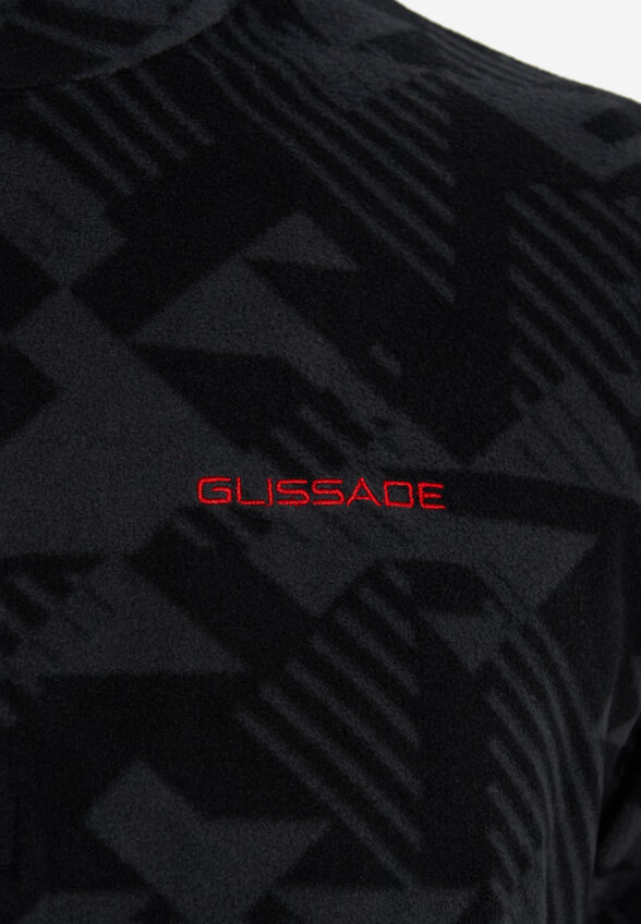 Джемпер флисовый мужской Glissade, Черный