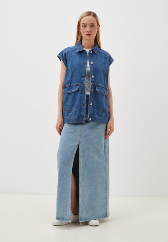 Жилет джинсовый b.young