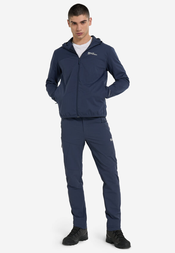 Куртка софтшелл мужская Jack Wolfskin Feldberg, Синий