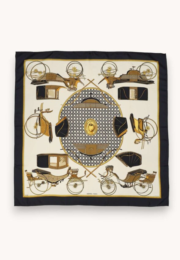 Hermes Silk Scarf