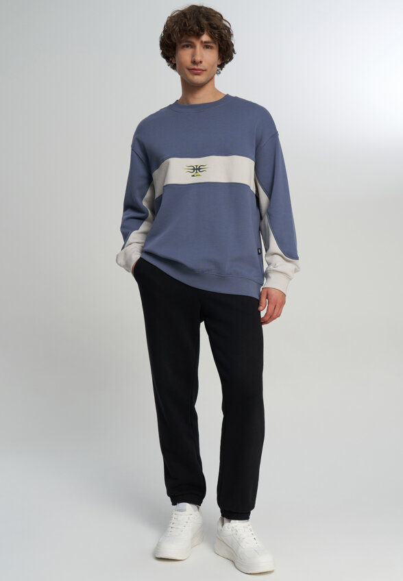Свитшот мужской Quiksilver Mercury Devil, Синий