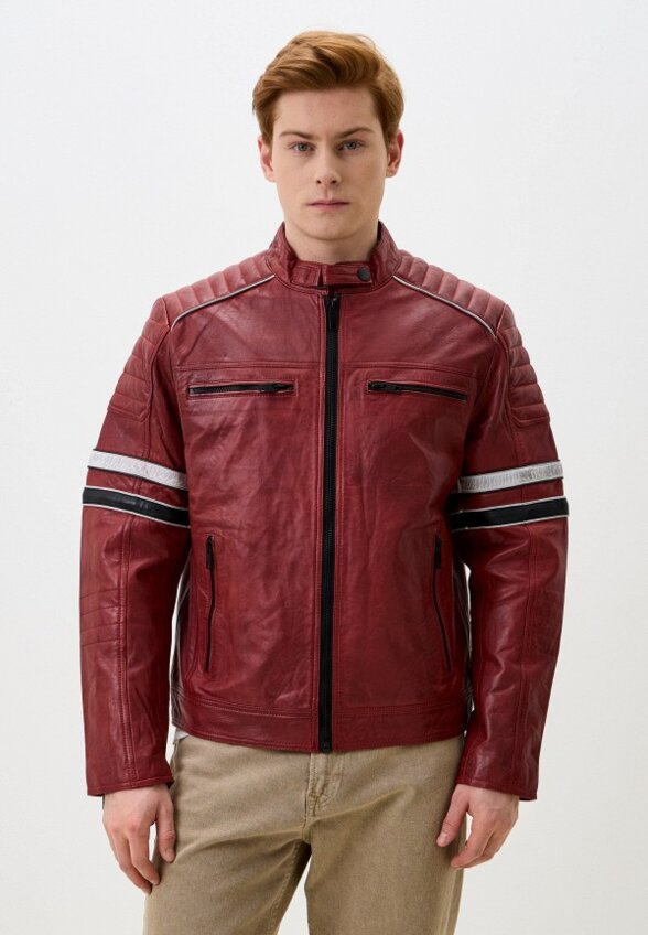 Куртка кожаная Jorg Weber