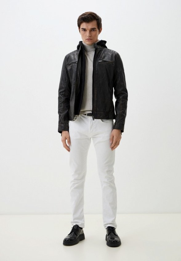 Куртка кожаная Jorg Weber