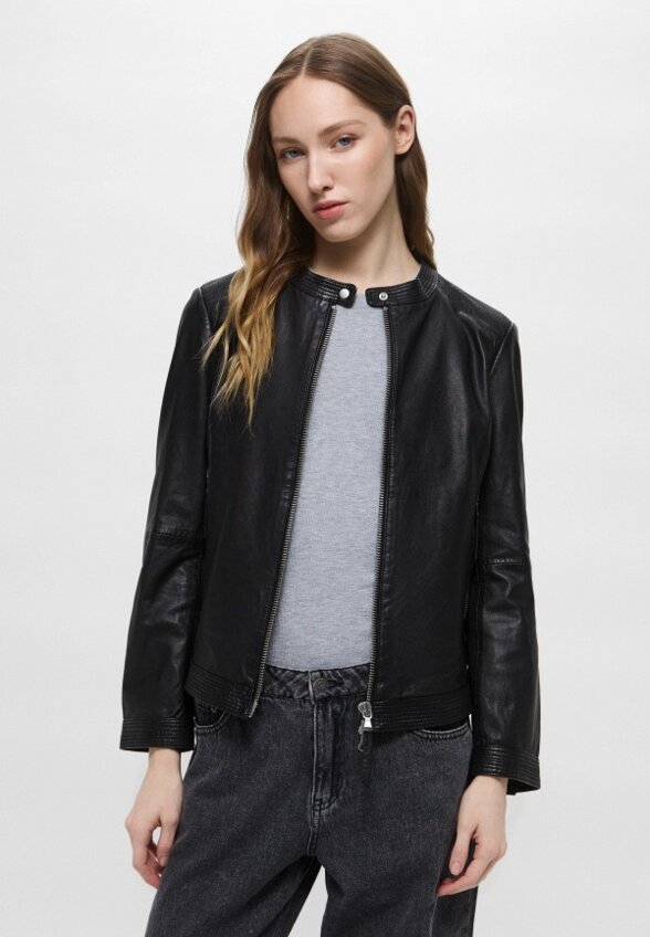 Куртка кожаная Blouson