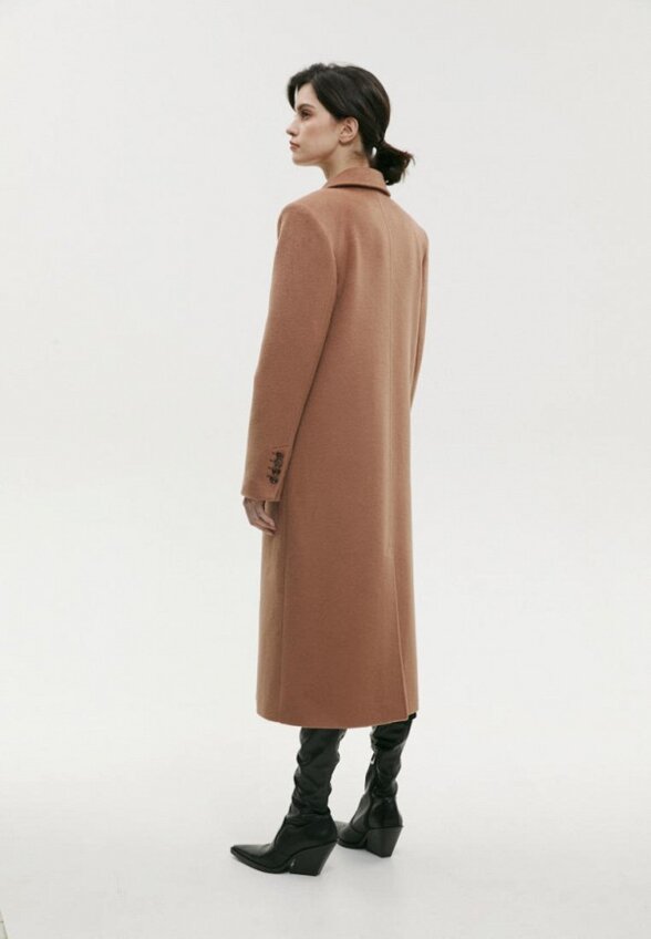 Пальто двубортное Eterlique