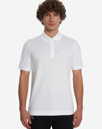 Поло мужское Kappa Polo d’Origini, Белый женщинам