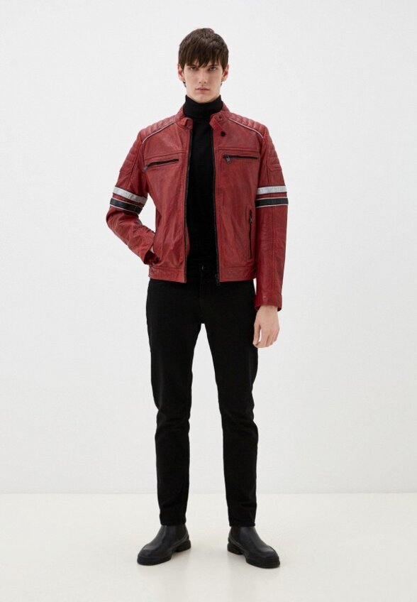 Куртка кожаная Jorg Weber