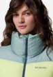 Куртка утепленная женская Columbia Puffect II Colorblock Jacket, Голубой7  - превью