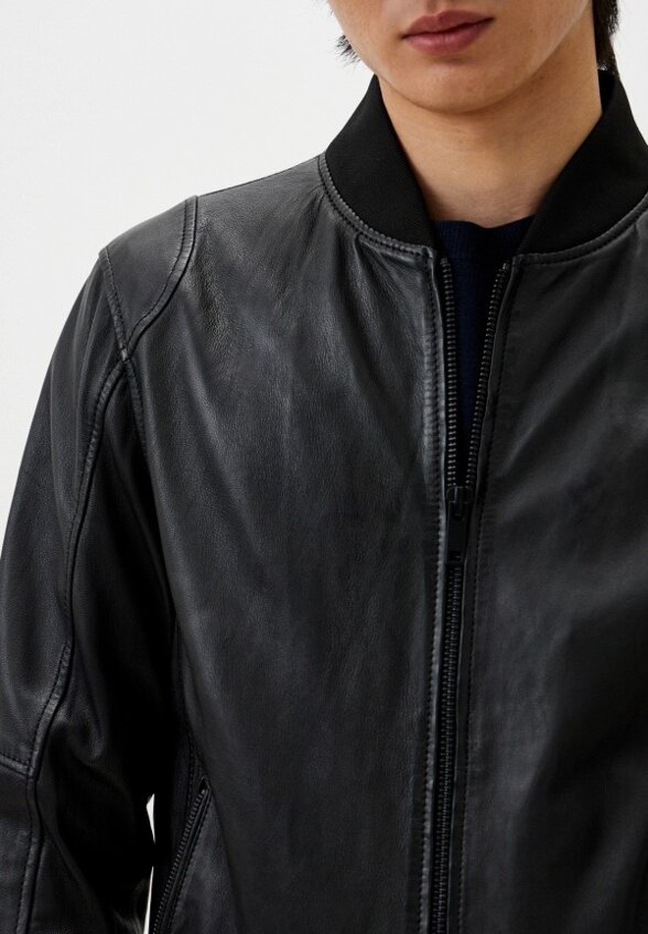 Куртка кожаная Urban Fashion for Men