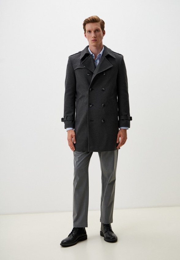 Пальто двубортное Berkytt