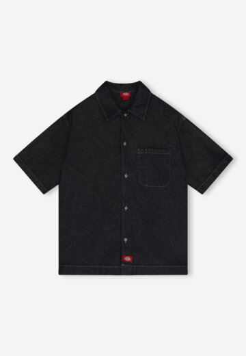 Рубашка с коротким рукавом мужская DICKIES Denim, Синий