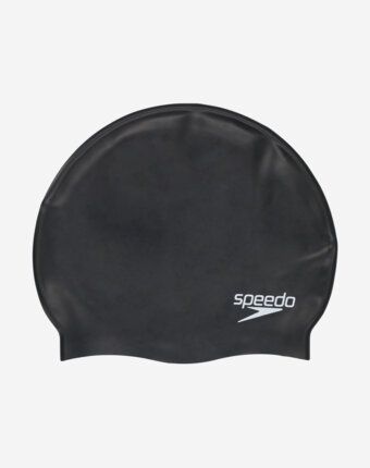 Шапочка для плавания Speedo Flat Silicone, Черный женщинам