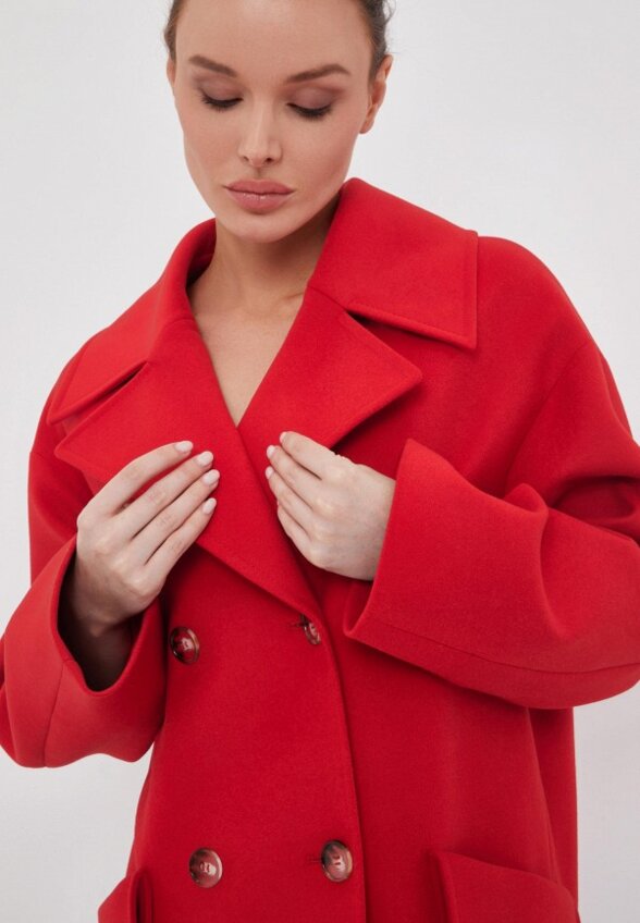 Пальто двубортное ReaLegenda