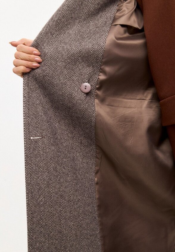 Пальто двубортное Noele Boutique