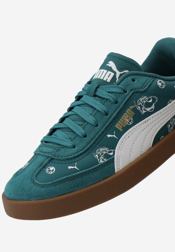 Кеды детские PUMA Club II Era Super, Зеленый