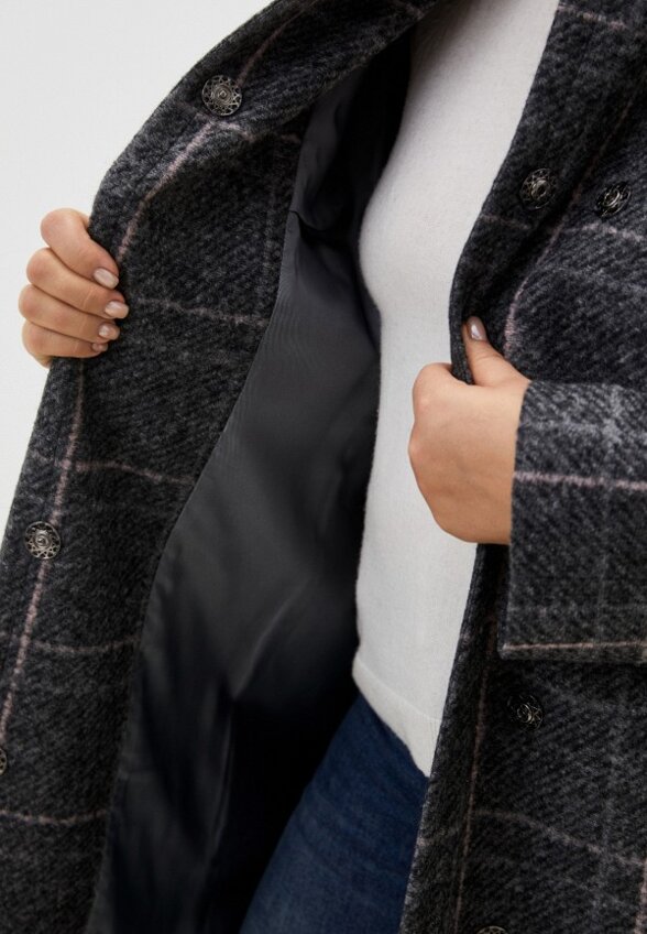 Пальто однобортное Bella Collection