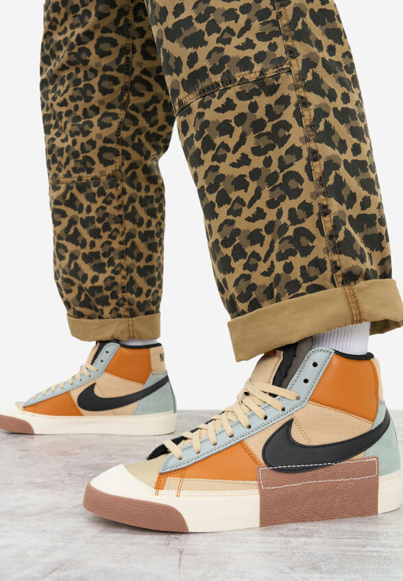 Кеды мужские Nike Blazer Mid Pro Club, Оранжевый