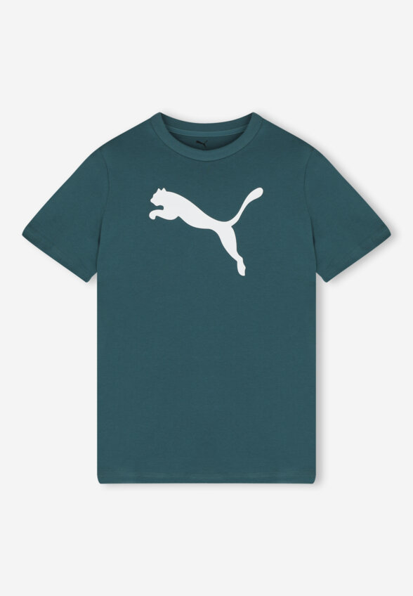 Футболка для мальчиков PUMA Ess Cat Logo, Зеленый