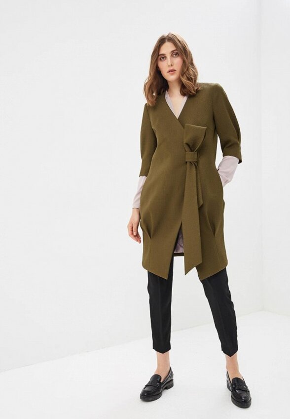 Пальто однобортное Ruxara