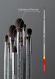 Кисть для глаз Krygina Cosmetics9  - превью