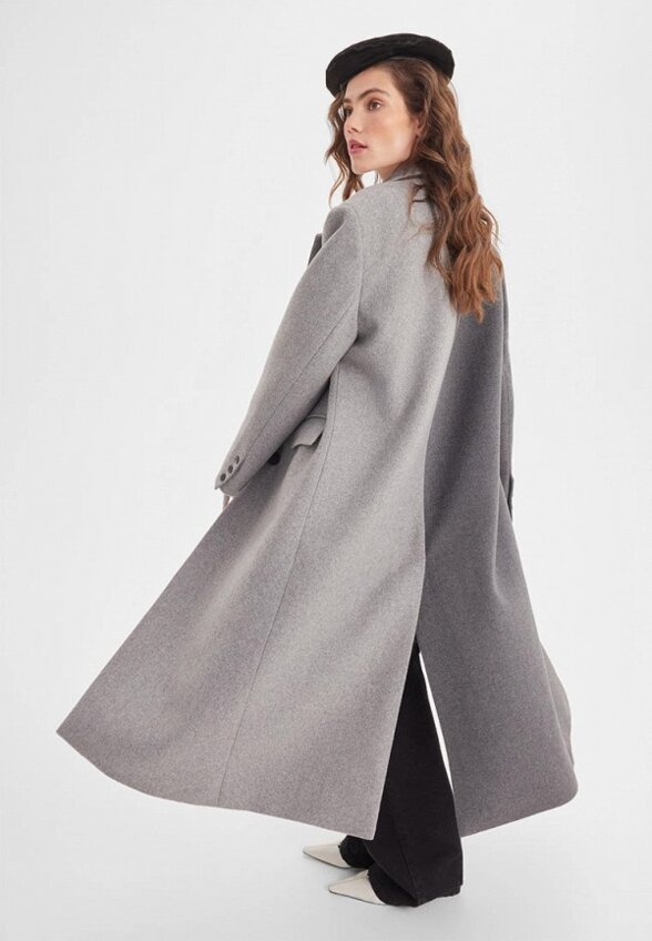 Пальто однобортное BRMSK