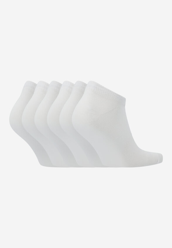 Носки Under Armour Essential No Show, 6 пар, Белый