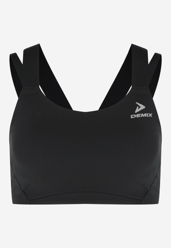 Топ бра спортивный Demix MuseFit Gym Scuba, Черный