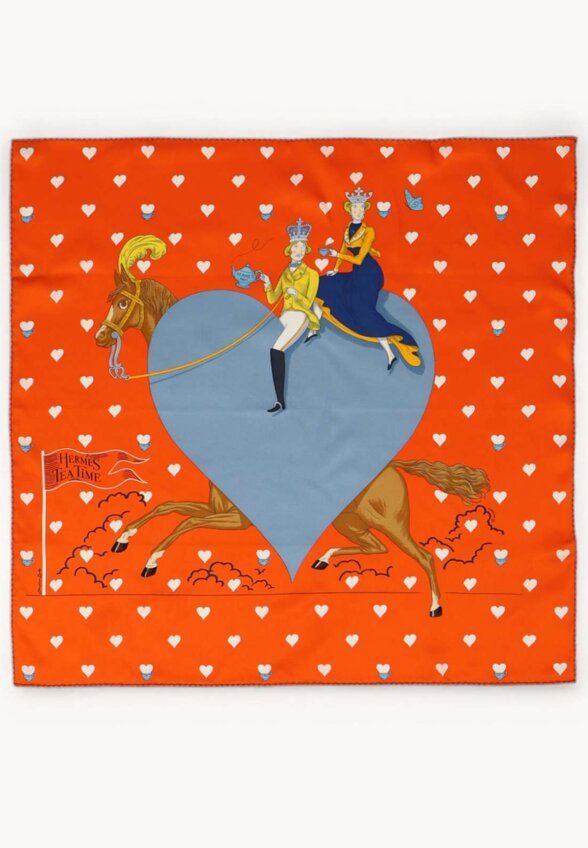 Hermes Silk Scarf