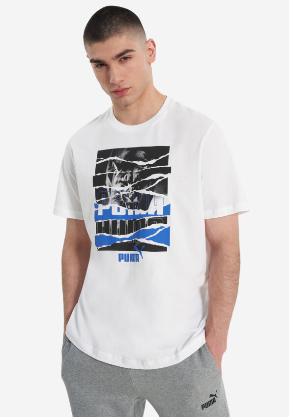 Футболка мужская PUMA Graphic, Белый