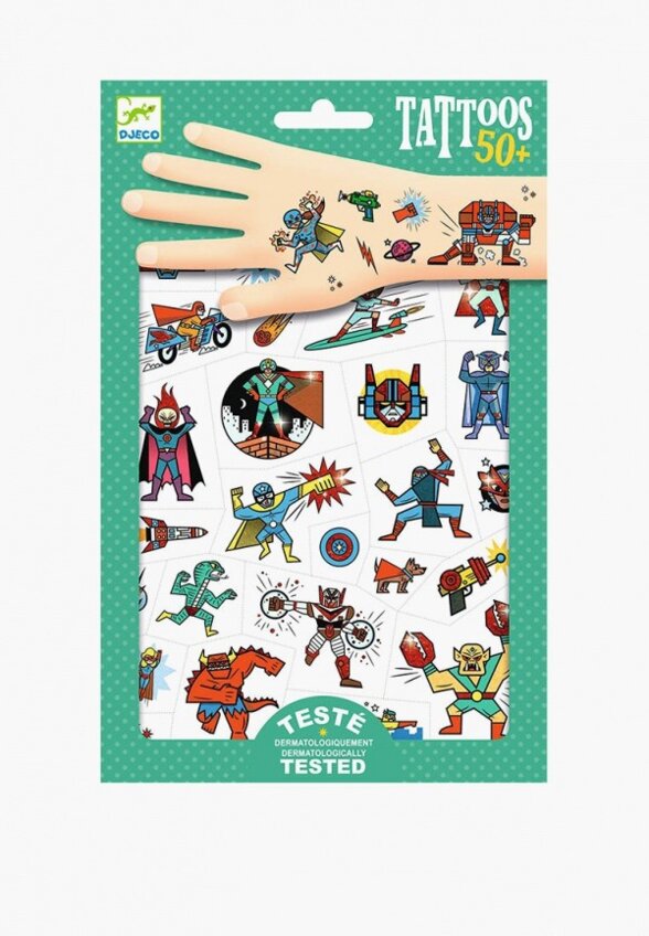 Временные татуировки Djeco