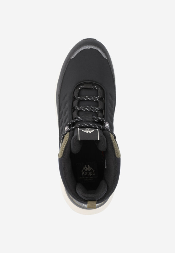 Кроссовки для мальчиков Kappa Authentic JR Mid NY, Черный