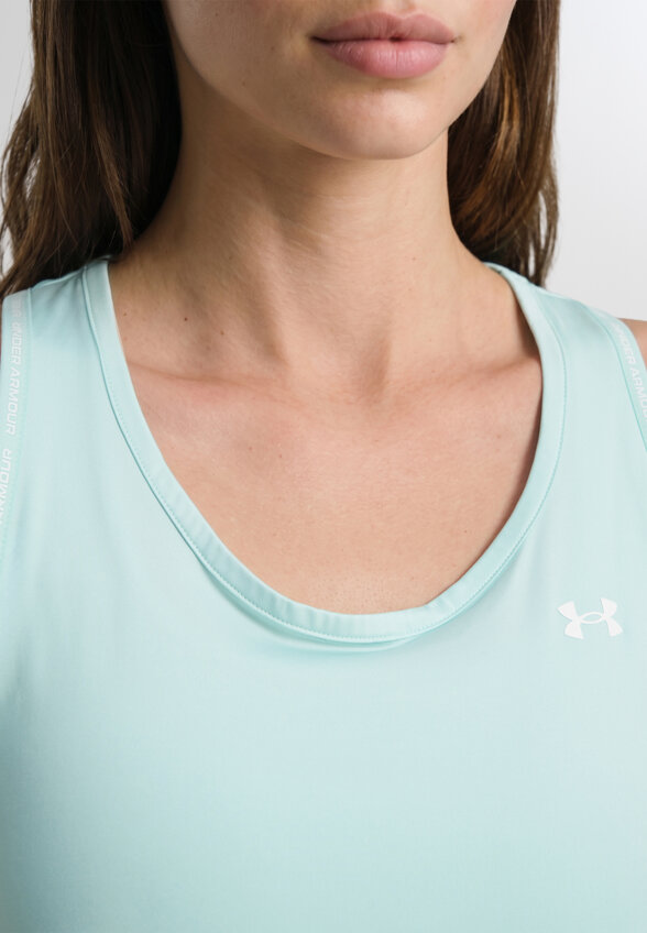 Майка женская Under Armour Tech Knockout Tank, Зеленый