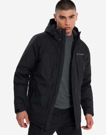 Пуховик мужской Columbia Oak Harbor Long Insulated Jacket, Черный женщинам