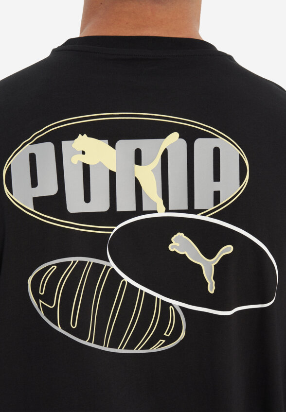 Футболка мужская PUMA Ess Logo Lab, Черный