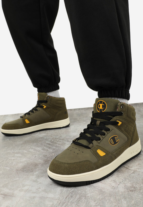 Кеды мужские Champion Rebound Mid Winterized, Зеленый