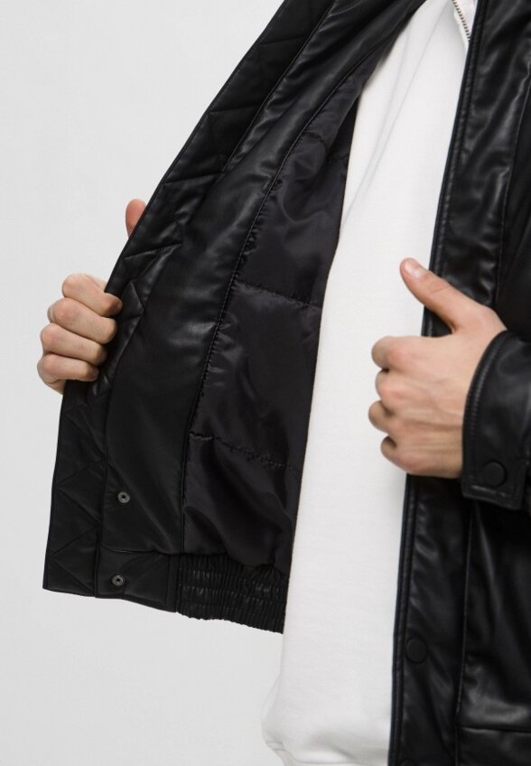 Куртка кожаная утепленная Befree