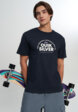 Футболка мужская Quiksilver Fundamental Ride, Синий1  - превью