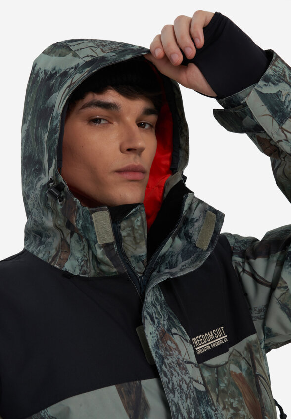 Комбинезон мужской Airblaster Insulated Freedom, Зеленый