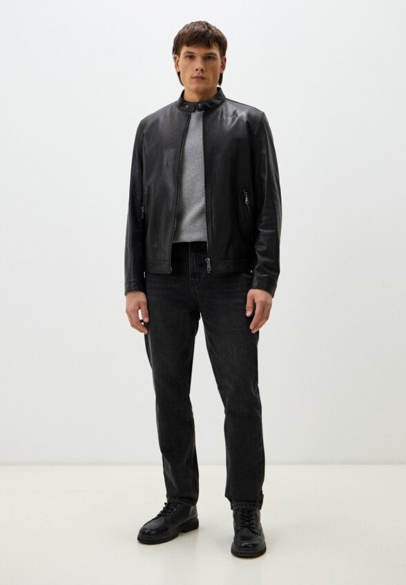 Куртка кожаная Jorg Weber