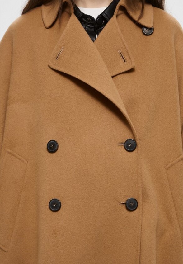 Пальто двубортное Weekend Max Mara