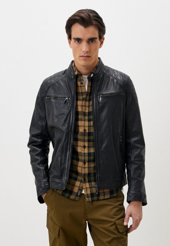 Куртка кожаная Jorg Weber