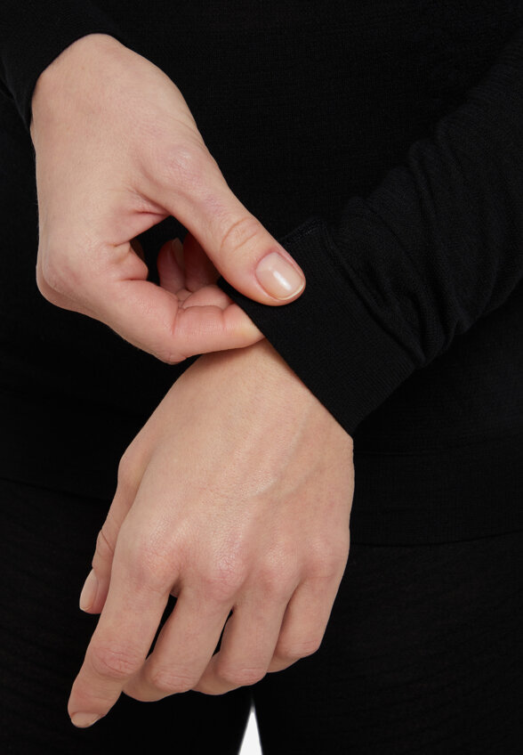 Термобелье верх женское UYN Fusyon Biotech, Черный